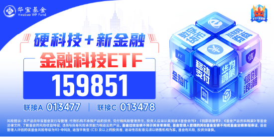 交易强预期！大智慧连续涨停，金融科技ETF（159851）尾盘冲高斩获三连阳，资金顺势增仓4亿份！